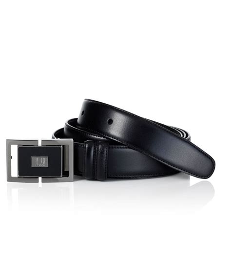 alfred dunhill belts replica - Alfred Dunhill Mens Belt Textured Weave Silver Buckle .